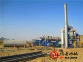 Hot Mix rastlín pre cestnú výstavbu