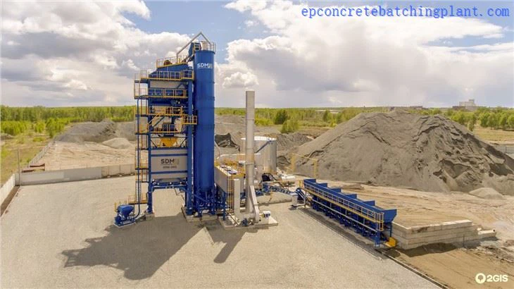 Batéria na miešanie asfaltu v dávkach